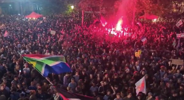 Protestas contra el partido de Le Pen en varias ciudades de Francia