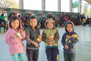 Alrededor de 300 niños, niñas y adolescentes indígenas participaron del Espacio Seguro durante el Rally 2024