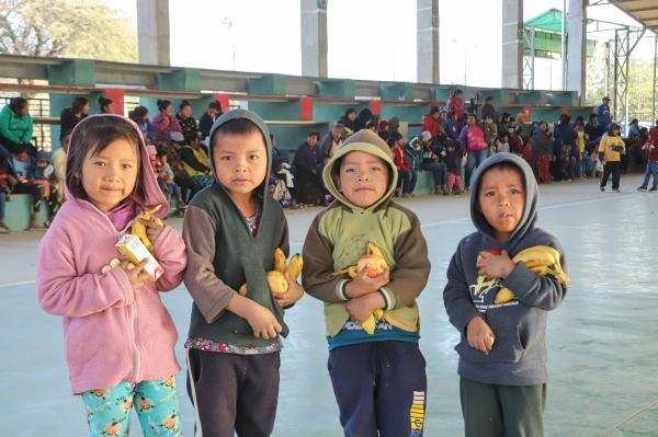 Alrededor de 300 niños, niñas y adolescentes indígenas participaron del Espacio Seguro durante el Rally 2024