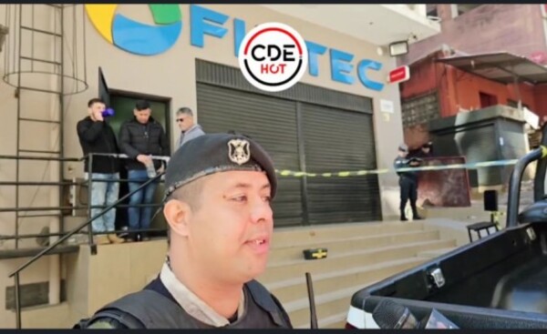 Asalto tipo comando en pleno microcentro de Ciudad del Este