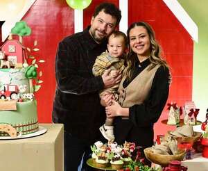 Andrea Quattrocchi celebró el primer año de su segundo hijo  - Gente - ABC Color