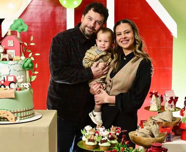 Andrea Quattrocchi celebró el primer año de su segundo hijo - Gente - ABC Color