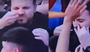Atendé cómo le pillaron a este hincha de Inglaterra en la Euro: ¡se pasó de la raya!