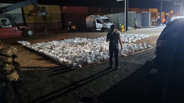 Jueza dicta la prisión de presunto dueño de cocaína hallada entre arroz - Nacionales - ABC Color