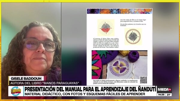 “Manos paraguayas” manual para aprender el arte del Ñanduti - Megacadena - Diario Digital