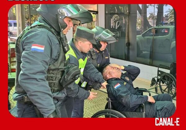CDE: VARIOS HERIDOS Y UN SINFÍN DE DAÑOS MATERIALES EN DESALOJO