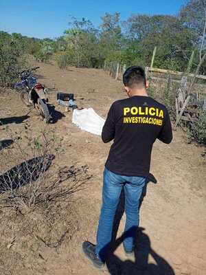 Hallazgo de cadáver con presunción de homicidio en campo comunal de Horqueta.