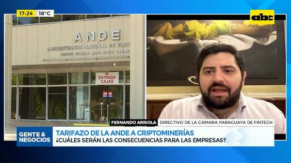 Tarifazo de la ANDE a criptominerías: ¿Cuáles serán las consecuencias para las empresas? - Gente & Negocios - ABC Color