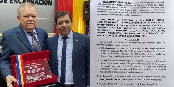 PIDEN IMPUTACIÓN CONTRA EL CONCEJAL FREDY ORTEGA POR UN CASO DE USURA - Itapúa Noticias