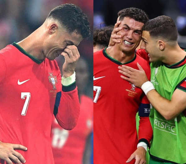 (VIDEO). Cristiano Ronaldo falla penal en la Eurocopa y luego se pone a llorar