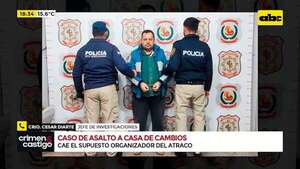 Video: capturan al supuesto organizador del asalto a la casa de cambios de Villa Morra - Crimen y castigo - ABC Color