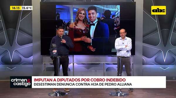 Video: esto dice el acta de imputación contra la diputada Roya Torres y su hijo por cobro indebido - Crimen y castigo - ABC Color