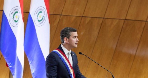 Peña destrozó la gestión de Abdo y puso el foco en la seguridad durante su primer informe de gobierno