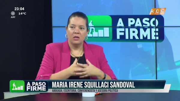 A PASO FIRME – María Sandoval
