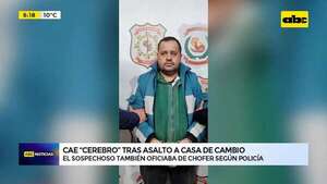 Video: Cae “cerebro” de asaltantes de casa de cambio - ABC Noticias - ABC Color