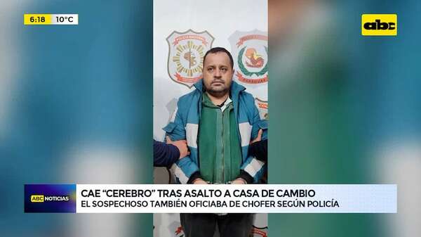 Video: Cae “cerebro” de asaltantes de casa de cambio - ABC Noticias - ABC Color