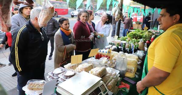 La Nación / Feria de Agricultura Familiar genera estímulo para los productores y buenos precios
