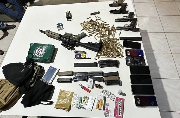 Salto del Guairá: detienen a tres hombres que transportan armas de grueso calibre - ADN Digital