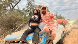 “No le peguen a sus esposos, se portaron bien en el rally”