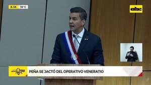 #InformePresidencial: Operativo Veneratio, uno de los principales logros de Peña   - ABC Noticias - ABC Color