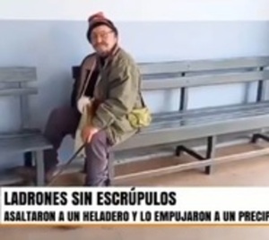¡Inhumano! Empujan de un puente a abuelo tras intento de asalto - Paraguay.com