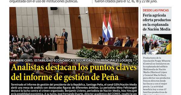 La Nación / LN PM: edición del 2 de julio