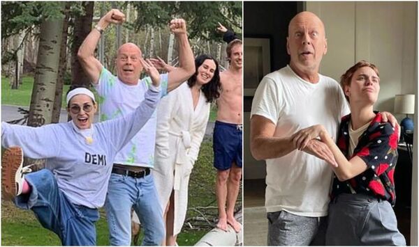 Esposa de Bruce Willis da conmovedor mensaje en su lucha contra la demencia del actor