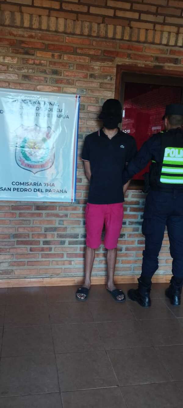 Dos personas aprehendidas por hurto en escuela de San Pedro Del Paraná