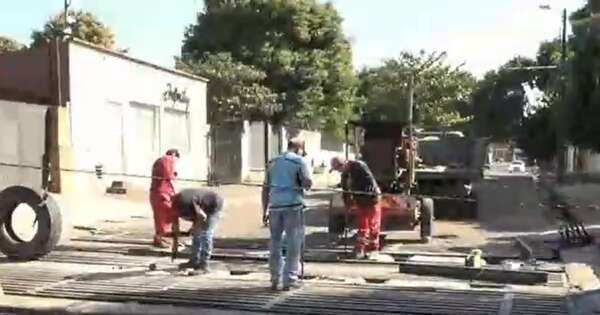 La Nación / Comuna asuncena reparó rejillas en el barrio San Pablo tras denuncia de GEN