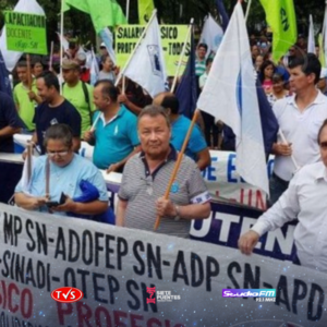 ORGANIZACIONES SINDICALES DE DOCENTES CONVOCAN A MOVILIZACIONES EN LA CAPITAL. - TVS