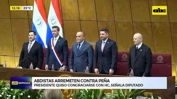 Video: Abdistas arremeten contra Peña - ABC Noticias - ABC Color