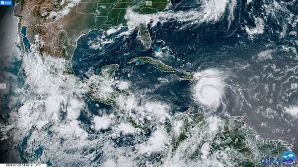 Beryl, el huracán más precoz en el Atlántico según los registros - Mundo - ABC Color