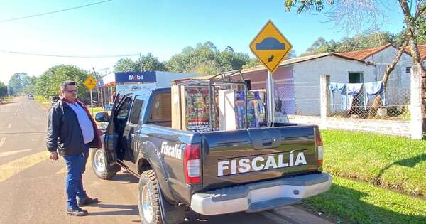 La Nación / Realizan allanamiento y se incautan de máquinas tragamonedas ilegales en Cambyretá