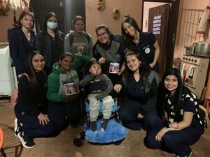 Estudiantes de Fisioterapia y Kinesiología se unen a la campaña solidaria Todos por Fabio