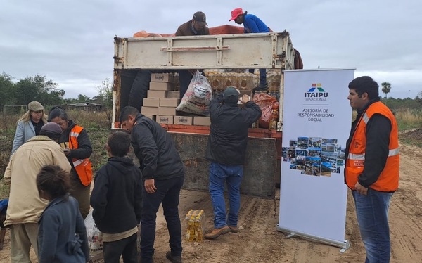 Chaco: Continúa asistencia alimentaria para comunidades indígenas por parte de la Itaipú