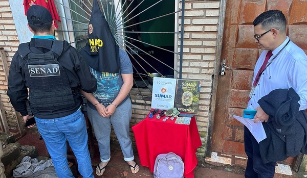 Detenido por vender droga en las cercanías de un centro educativo