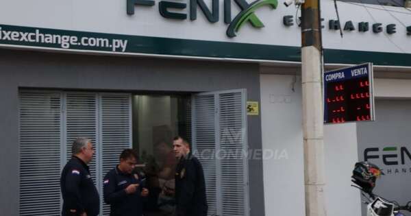 La Nación / Se entregó el hijo del presunto financista del asalto a casa de cambios en Asunción