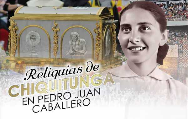 Reliquias de Chiquitunga llegarán a Pedro Juan Caballero