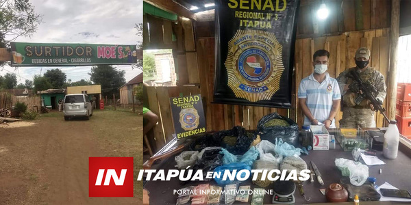 CONDENARON A PROPIETARIO DE BODEGA POR VENTA DE DROGAS EN CAMBYRETÁ - Itapúa Noticias