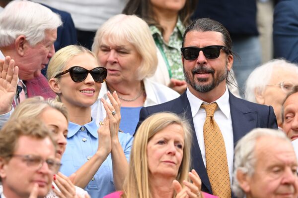 Dave Grohl de Foo Fighters asistió a Wimbledon y fue consultado sobre sus predicciones - Megacadena - Diario Digital