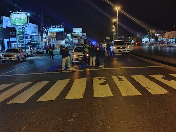 Mujer fallece atropellada en Mariano Roque Alonso - Policiales - ABC Color