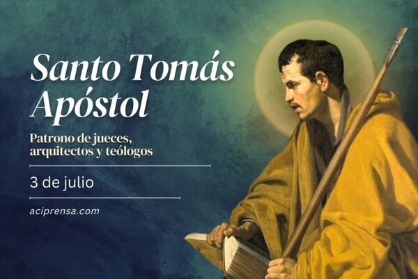 Hoy es la fiesta de Santo Tomás Apóstol, patrono de jueces, arquitectos y teólogos