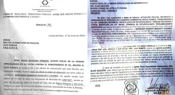Documentos revelan graves inconsistencias en actuación del fiscal antidrogas Elvio Aguilera - La Clave