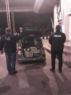 Incautan mercaderías sobre la Ruta PY01 en zona de Coronel Bogado