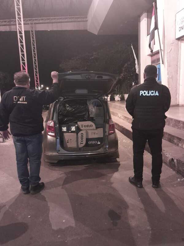 Incautan mercaderías sobre la Ruta PY01 en zona de Coronel Bogado