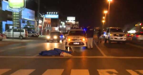 La Nación / Mujer murió atropellada al intentar cruzar la ruta en MRA