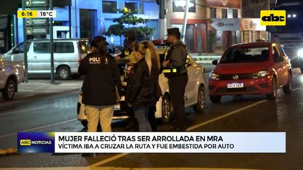 Mariano R. Alonso: Mujer falleció tras ser arrollada - ABC Noticias - ABC Color