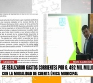 Nenecho usó G. 492 millones en gastos corrientes, según Contraloría - Paraguay.com