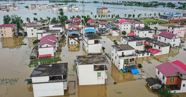 La Nación / Inundaciones en China dejan más de 240.000 evacuados
