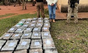 SENAD desmantela organización criminal que producía y remesaba marihuana al Brasil desde San Pedro, detienen allí a sujeto que contaba con prisión domiciliaria